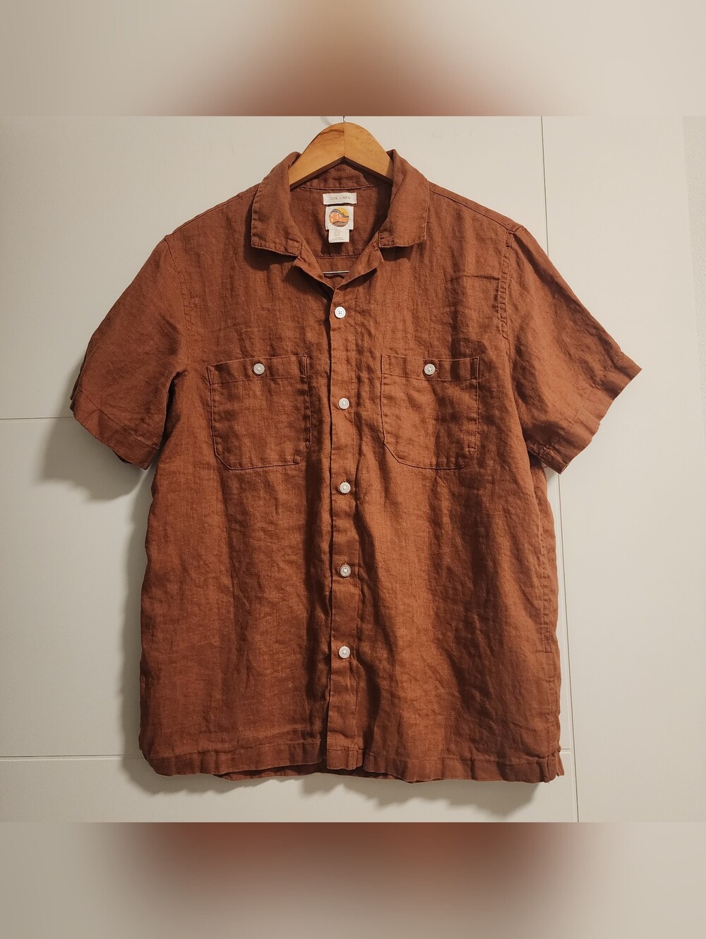 C&C California Men's 100% Linen Button Down Shirt
